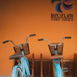 Jízda na kole v ubytování Hotel Bacalar Magico nebo okolí
