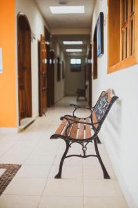 Posezení v ubytování Hotel Bacalar Magico