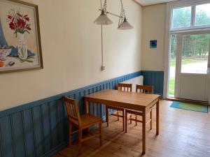 Dining area in a vendégházakat