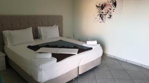 Postel nebo postele na pokoji v ubytování Vista Marina