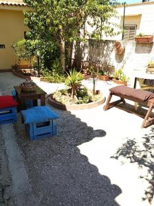 A garden outside Casa Josephine