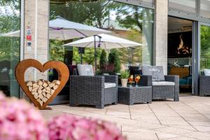 Posezení v ubytování AVALON Hotel Bad Reichenhall