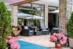 Posezení v ubytování AVALON Hotel Bad Reichenhall