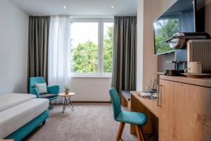 Posezení v ubytování AVALON Hotel Bad Reichenhall
