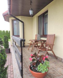 Balkón alebo terasa v ubytovaní Panorama Strzyżów