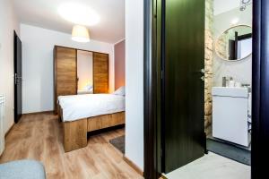 Kuchyň nebo kuchyňský kout v ubytování Apartment Miral