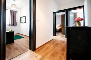 Postel nebo postele na pokoji v ubytování Apartment Miral