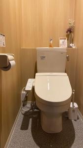 Koupelna v ubytování Hostel Furoya