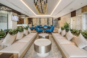 Canvas Danang Beach Hotel的休息区