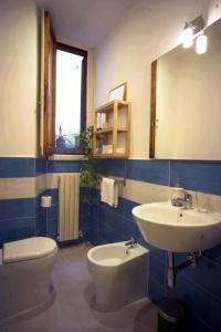 Koupelna v ubytování B&B l'Olivo