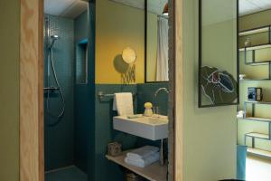 Koupelna v ubytování BnB Belle5