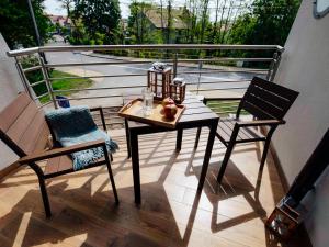 Balkon lub taras w obiekcie Porto Marina