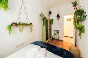 A bed or beds in a room at La Casa de Lope de Rueda