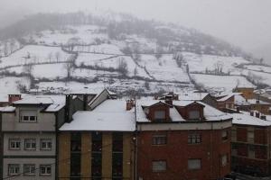 Los Molinos - Atico en Montaña de Asturias during the winter