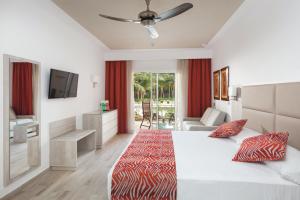 TV a/nebo společenská místnost v ubytování Hotel Riu Cabo Verde - Adults Only - All Inclusive