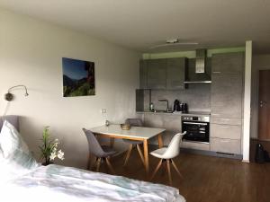 Kuchyňa alebo kuchynka v ubytovaní Ferienappartement GROCKE