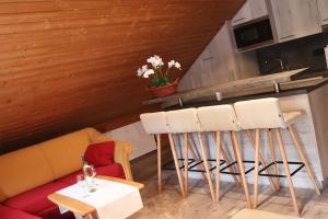 Posezení v ubytování Fischerhof Appartements