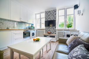 Køkken eller tekøkken på Dom Burmistrza