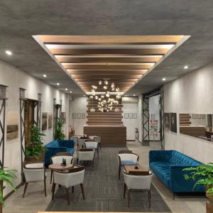 Posezení v ubytování Hotel Garni VIZURA Sport