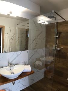 Kúpeľňa v ubytovaní Apartamenty Julia APARTAMENTY OZONOWANE
