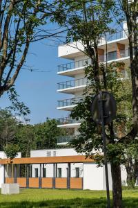 Budova, v ktorej sa apartmán nachádza