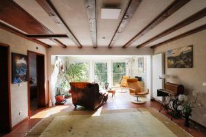 Et opholdsområde på Silence Ferienwohnungen mit - 2 Apartments