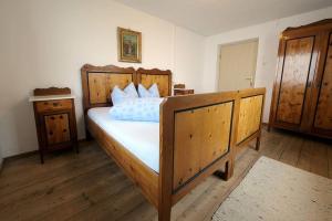 Posteľ alebo postele v izbe v ubytovaní Ferienhaus Berggrubenhof