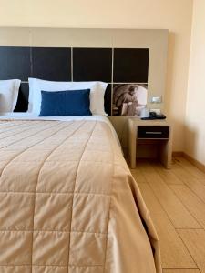 Postel nebo postele na pokoji v ubytování Hotel Diana