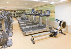 The fitness centre and/or fitness facilities at Hurry Inn Merter Istanbul