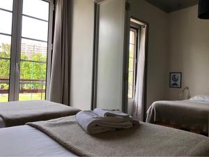 Cama ou camas em um quarto em Most Art Boutique Hostel