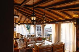 Χώρος καθιστικού στο Doña Francisca Hotel Boutique