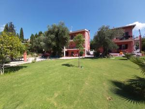 Zahrada ubytování Ilias Apartments