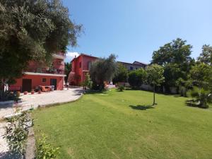 Zahrada ubytování Ilias Apartments