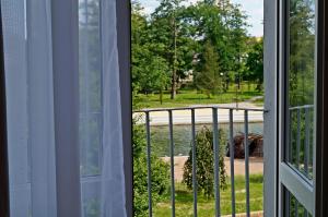 Vonkajšia záhrada v ubytovaní Apartament Pisz Centrum 7