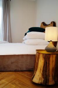 Posteľ alebo postele v izbe v ubytovaní Apartament Pisz Centrum 7
