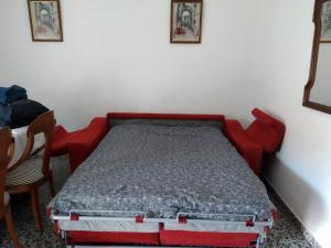 Posteľ alebo postele v izbe v ubytovaní Уютная квартира в Бурриане