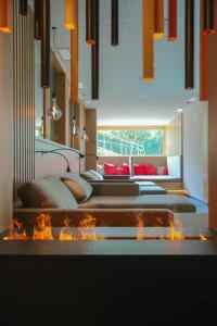Posezení v ubytování Hotel Garni Herz
