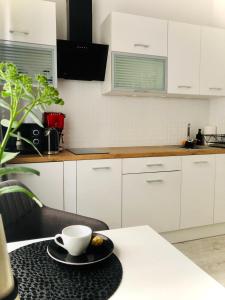 Kuchyňa alebo kuchynka v ubytovaní Nico Apartments