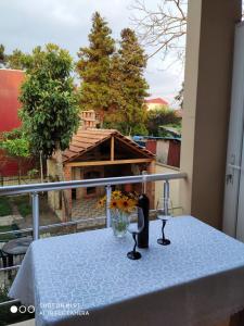 Balkón nebo terasa v ubytování Guesthouse Mery