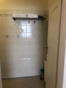 Koupelna v ubytování Apartmány Rossini