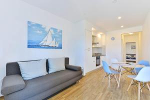 Kuchyň nebo kuchyňský kout v ubytování Apartman Duje 2
