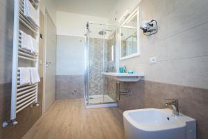 Koupelna v ubytování Hotel Residence Vallecorsa