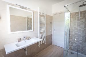 Koupelna v ubytování Hotel Residence Vallecorsa