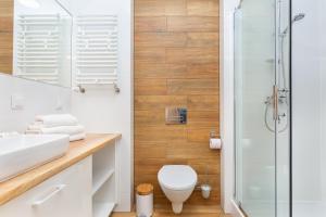 Kúpeľňa v ubytovaní Kasprowicza 20 Uzdrowisko by Jantar Apartamenty Kołobrzeg