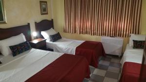 Postel nebo postele na pokoji v ubytování Hotel Chopin