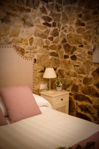 Llit o llits en una habitació de Miña Nai, Casa Rural