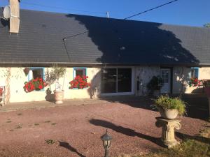 Bygningen som feriehuset ligger i