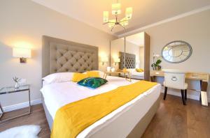 Ein Bett oder Betten in einem Zimmer der Unterkunft Luxury Apartments Villa Stina
