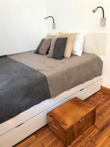 Кровать или кровати в номере Apartment Auer_Belgrade
