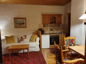 Kuchnia lub aneks kuchenny w obiekcie Appartement Pension Bäckenhäusl FERIENWOHNUNGEN Chalets Hütten Komfortzimmer